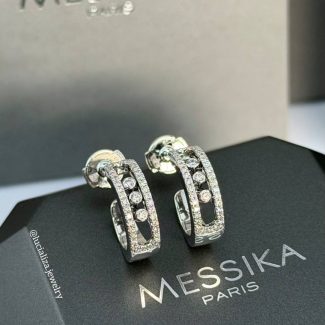 Сережки в стилі MESSIKA 1:1