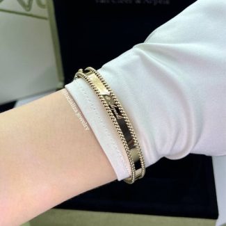 Браслет у стилі VanCleef Perlée signature