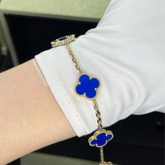 Браслет у стилі VanCleef Vintage Alhambra