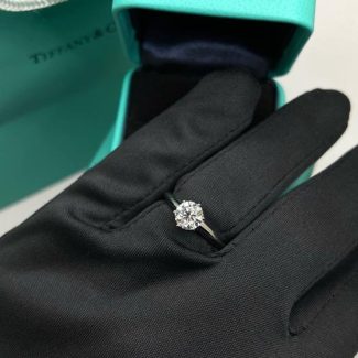 Каблучка в стилі Tiffany GIA Діамант 0.70ct