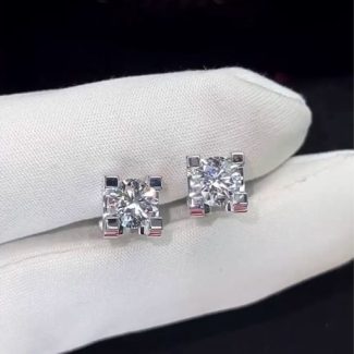 Сережки пусети з діамантами GIA 1.40ct