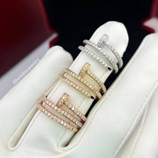Каблучка в стилі Cartier Juste un Clou