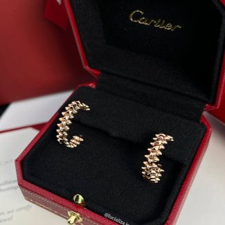 Сережки в стилі Cartier Clash