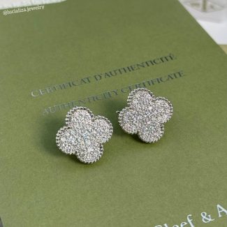 Сережки в стилі VanCleef