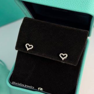Сережки пусети в стилі Tiffany